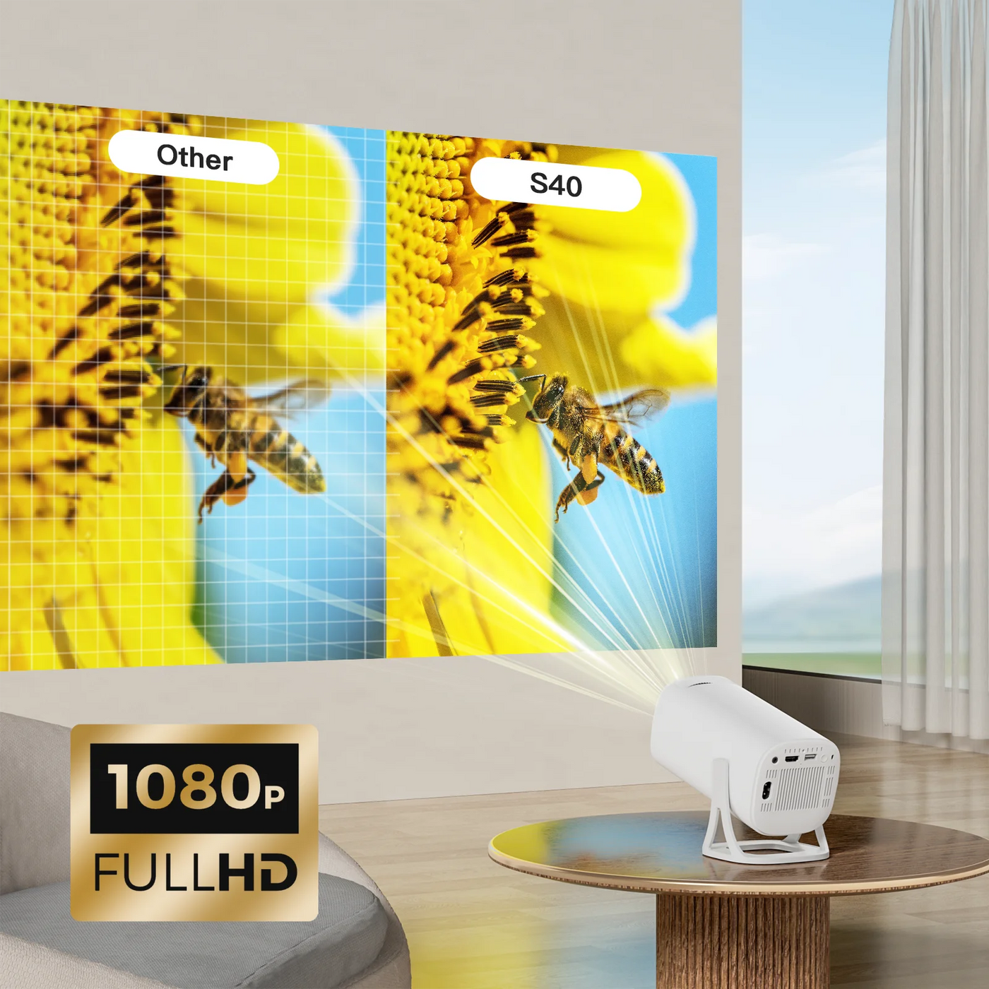 Beamcast™ Gaming Projector