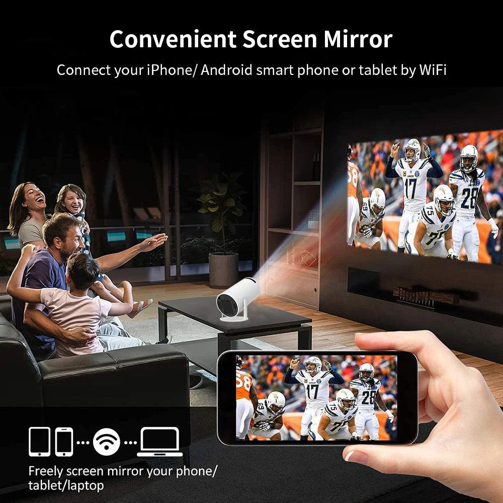 BeamCast™ Smart AI Projector