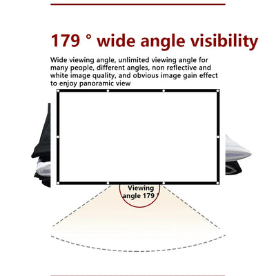 Foldable Projection Screen